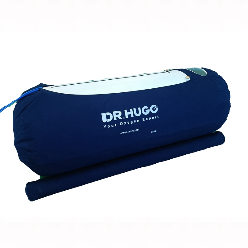 Inflatable hyperbaric oxygen chamber