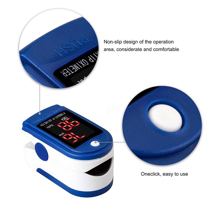 LED يەككە رەڭلىك Fingertip Oximeter3