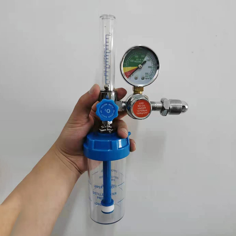 Oxygen Flowmeter With Humidifier With Ohmeda Adapter04