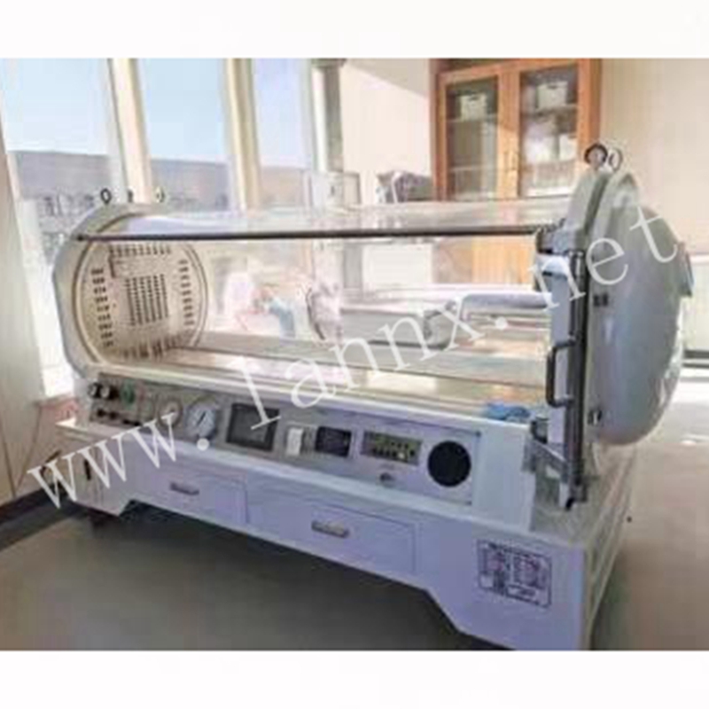 transparent single person hyperbaric oxygen chamber