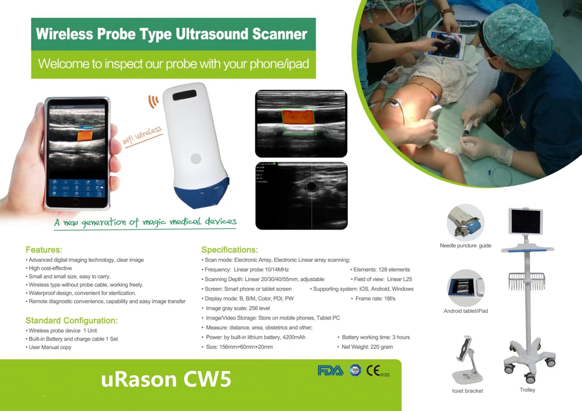 ultrazvuk s wifi